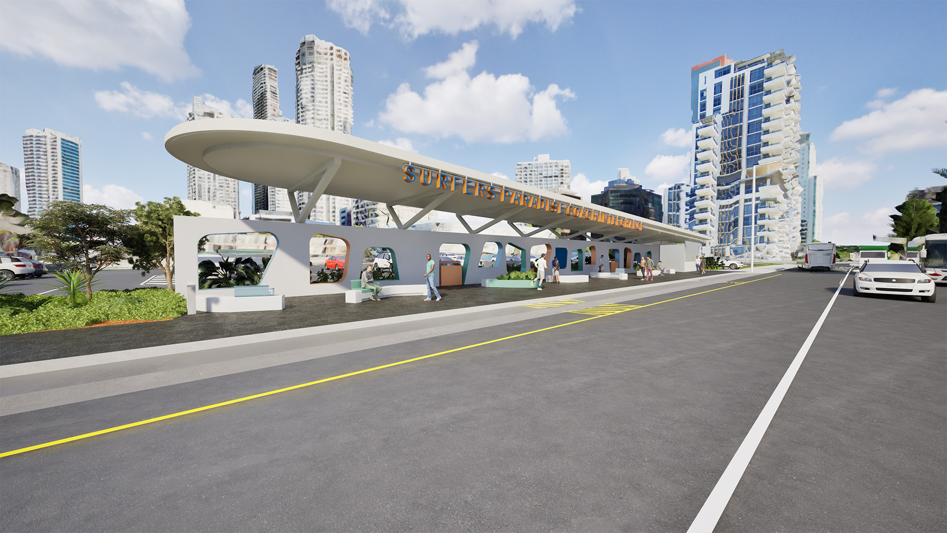 Surfers Paradise Coach Interchange