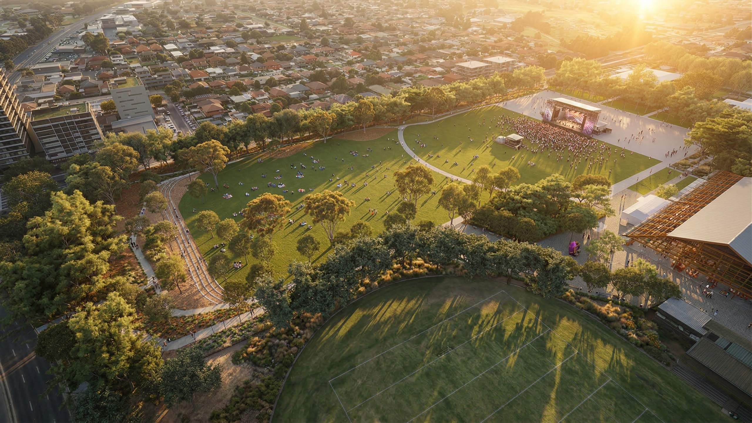 Woodward Park Masterplan